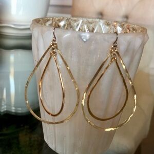 Gold Drop Earrings